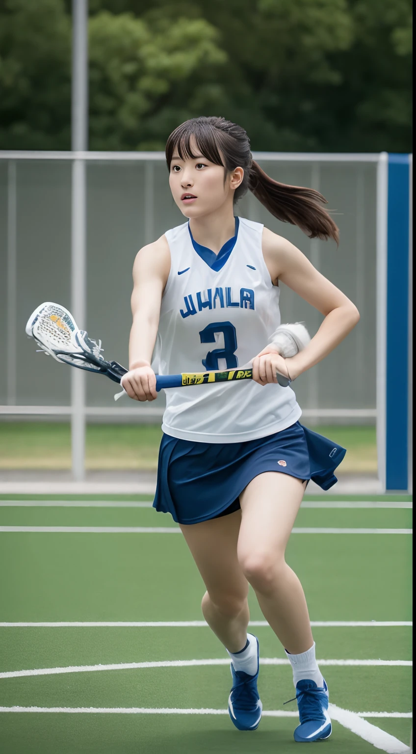 japanese very cute lady play lacrosse on the school gymnasium,20,enter the whole body,RAW photo,women's athletics wear,best quality,realistic, photo-realistic, best quality ,masterpiece,an extremely delicate and beautiful,very realistic,extremely detailed,2k wallpaper, Amazing, finely detail, 8k wallpaper,huge filesize , ultra-detailed, highres, extremely detailed,realistic, 8K, Ultra-High Definition, highest quality, ultra high resolution, (realistic:1.4), High quality texture
