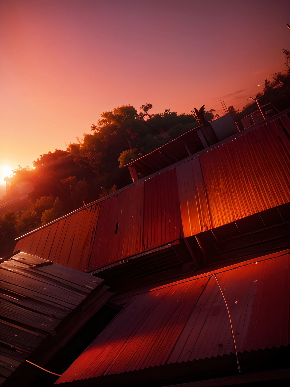 Sunset 8k