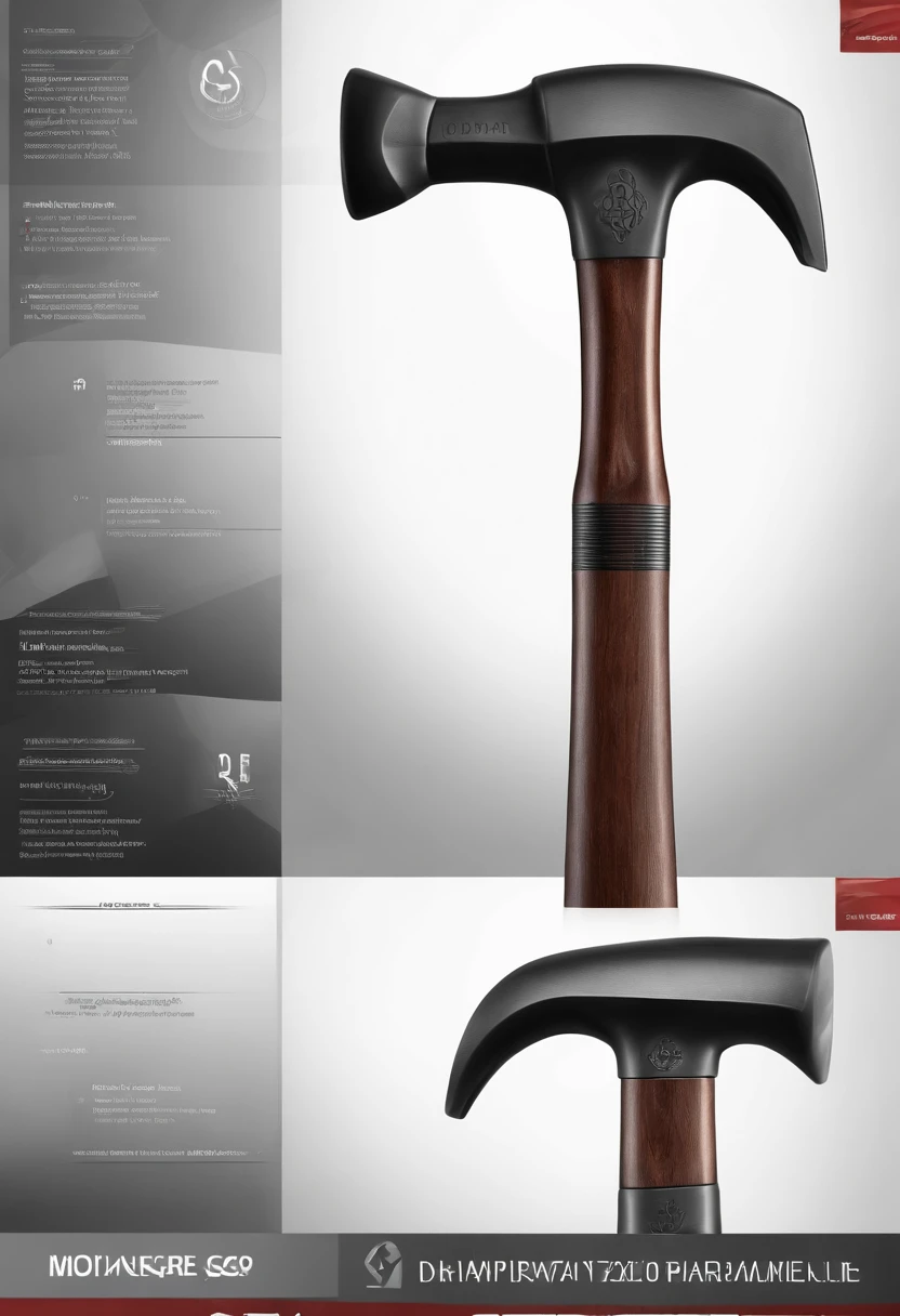 hammers，metalictexture，A hammer with a sense of luster，Weapon hammer，Horizontal layout，A high resolution，best qualtiy，ultra - detailed，dynamic angle，afloat，vivd colour，火焰，achievement，Domineering，murderous，fall，Shock force