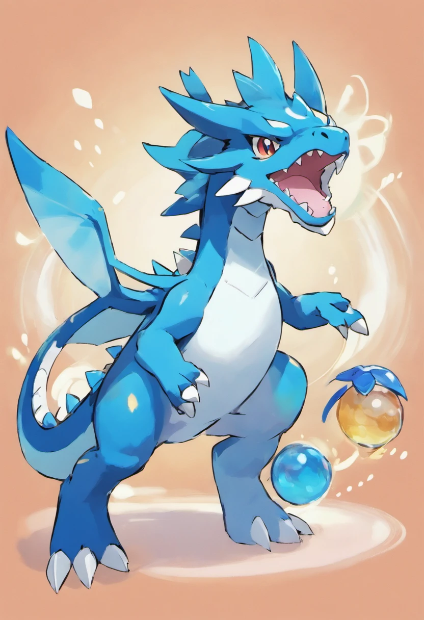 Blue dragon digimon