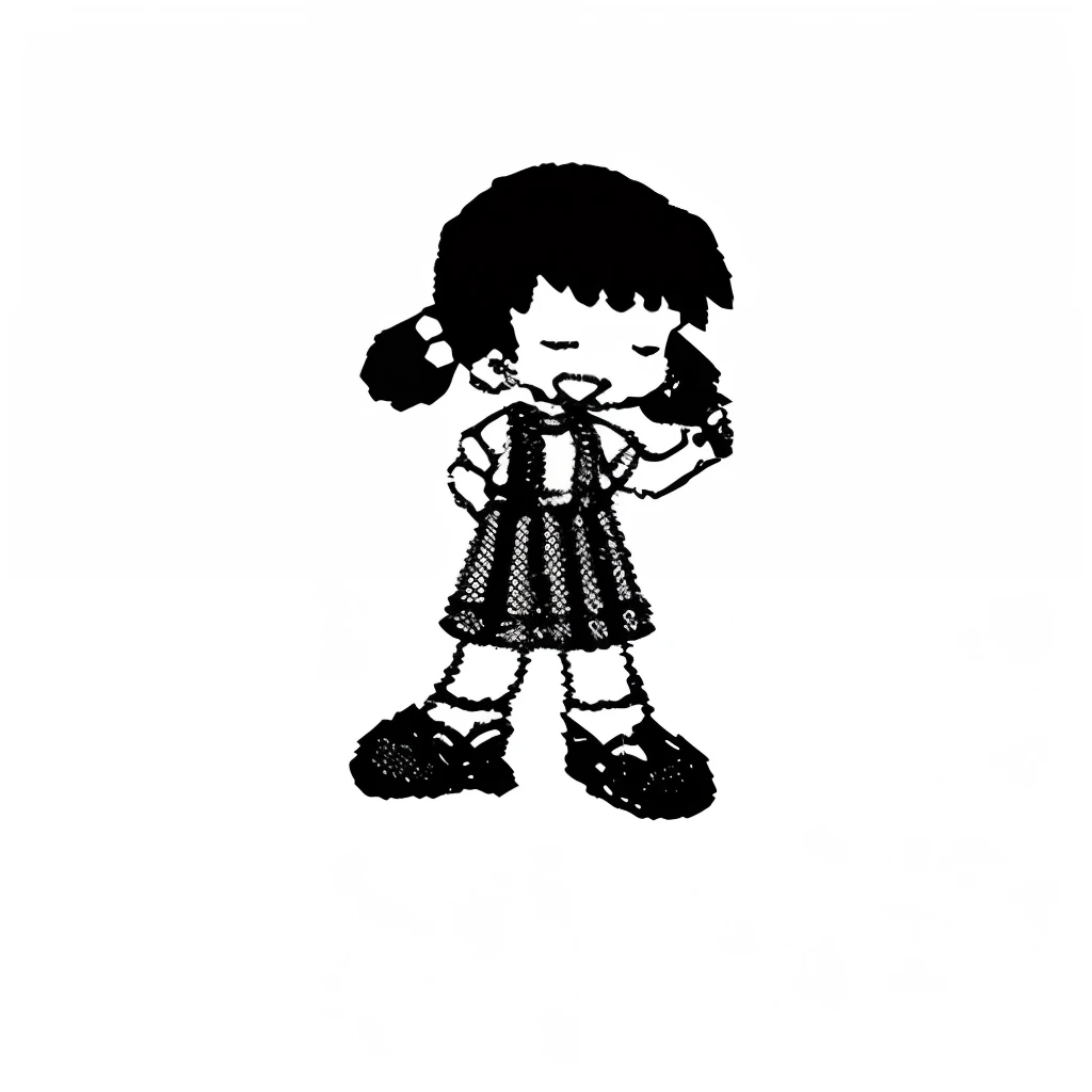 quadratic element，a beauty girl，Pale blue hair，Long hair