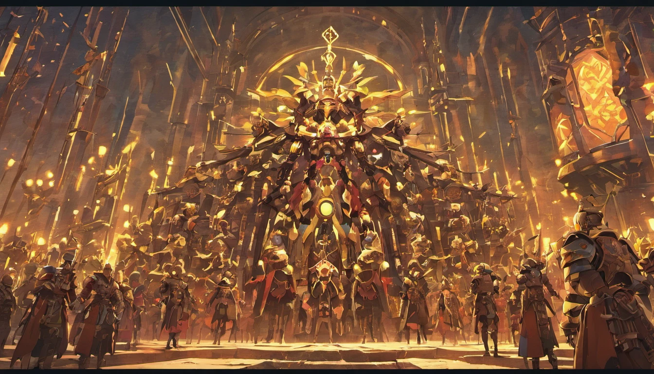 army of medieval automatons