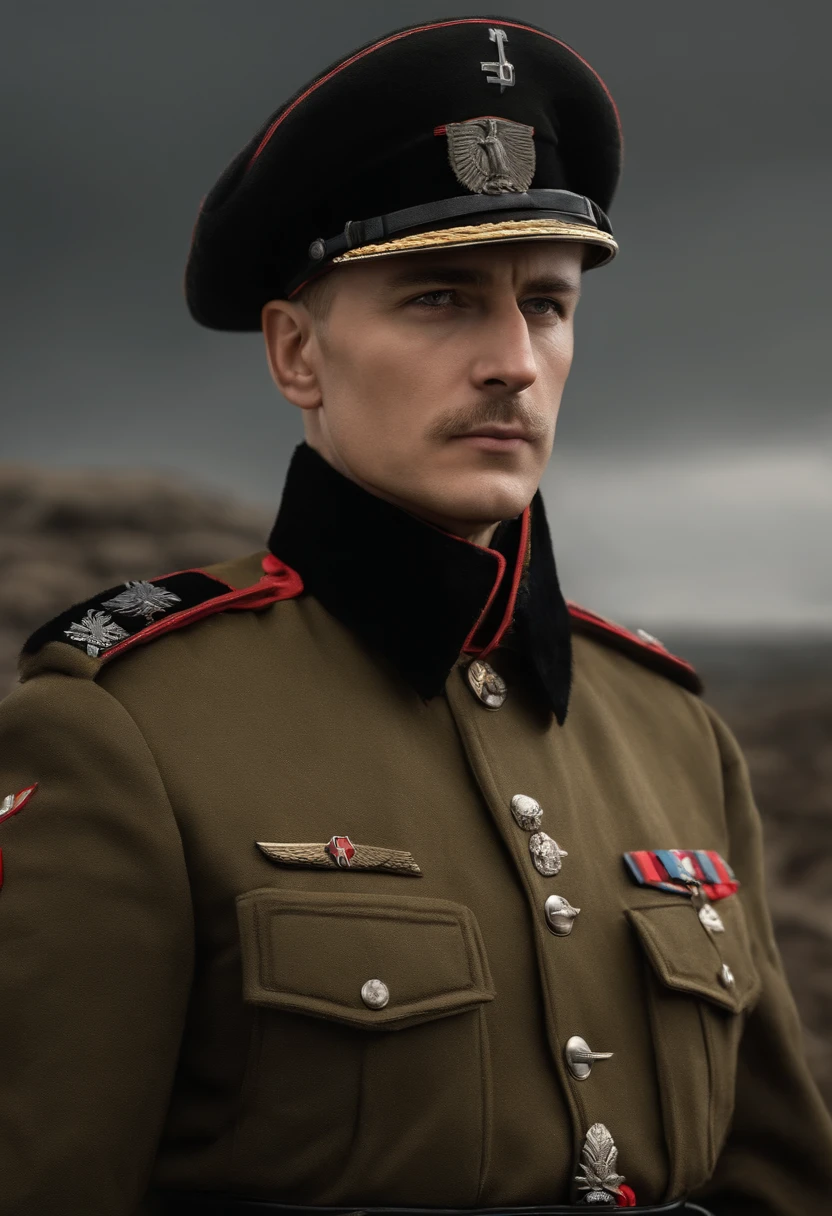 Sergey, commander of the Waffen-SS