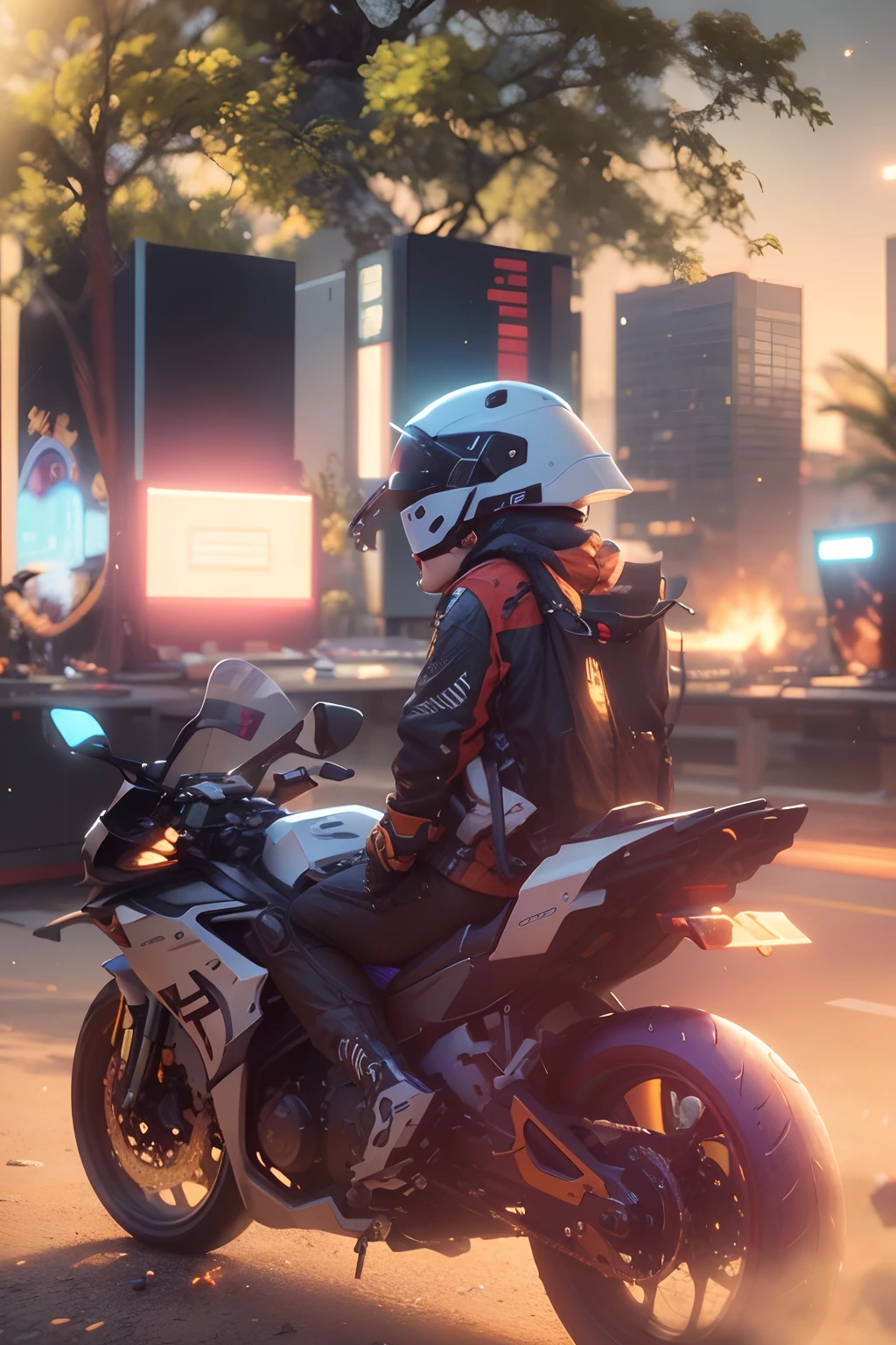 (hiperrealisme:1.1),(detail:1.2)8k,((gamming background)),bokeh