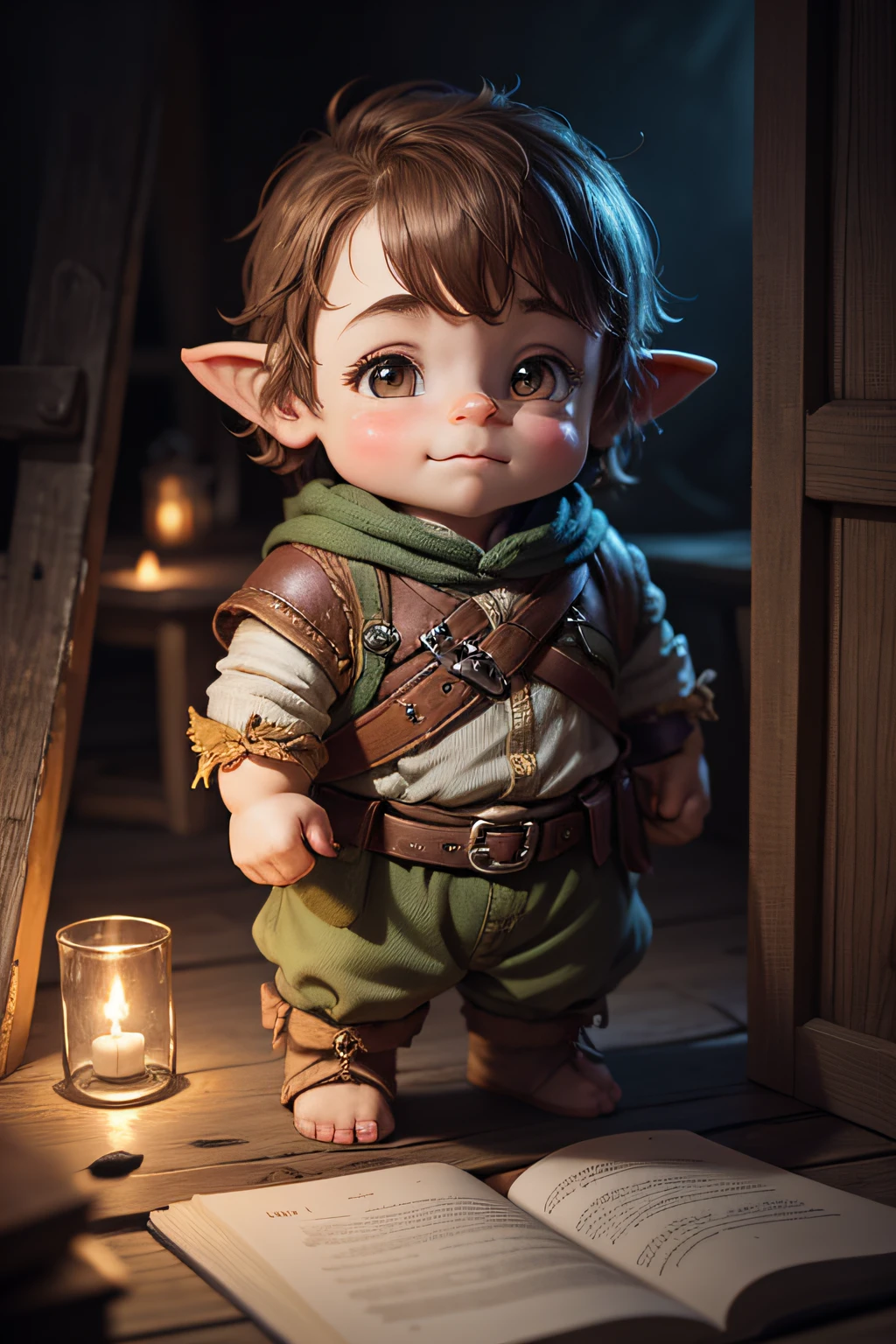 Halfling see in the dark