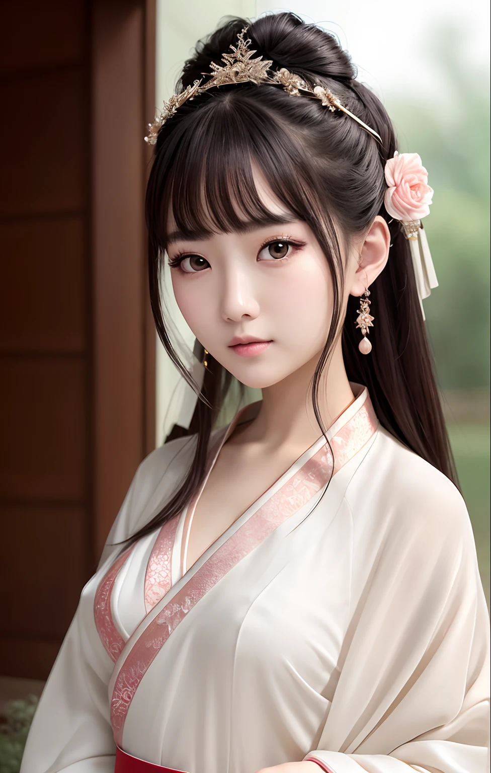 Best quality ,Masterpiece, illustration, An extremely delicate and beautiful, Extremely detailed ,CG ,Unity ,8K wallpaper, Amazing, finedetail, Masterpiece,Best quality,offcial art,Extremely detailed Cg Unity 8K wallpaper,absurderes, unbelievable Ridiculous, hugefilesize , Ultra-detailed, A high resolution, Extremely detailed,Beautiful detailed girl, Extremely detailed eyes and face, Beautiful detailed eyes,light in face,(Hanfu:1.1),1girll