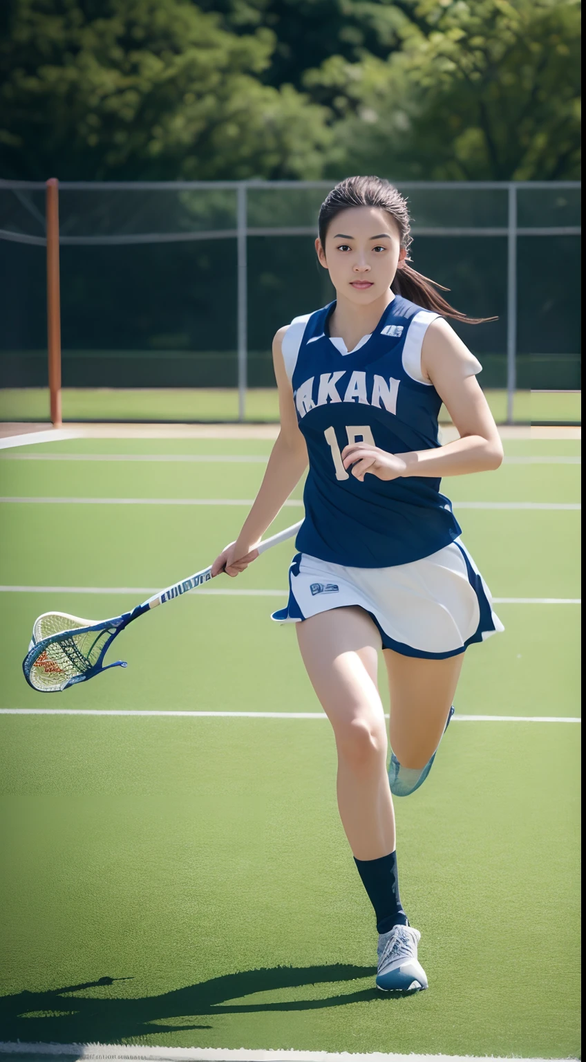 japanese very cute lady playing lacrosse on the school gymnasium,20,enter the whole body,RAW photo,women's athletics wear,face shadow,best quality,realistic, photo-realistic, best quality ,masterpiece,an extremely delicate and beautiful,very realistic,extremely detailed,2k wallpaper, Amazing, finely detail, 8k wallpaper,huge filesize , ultra-detailed, highres, extremely detailed,realistic, 8K, Ultra-High Definition, highest quality, ultra high resolution, (realistic:1.4), High quality texture,