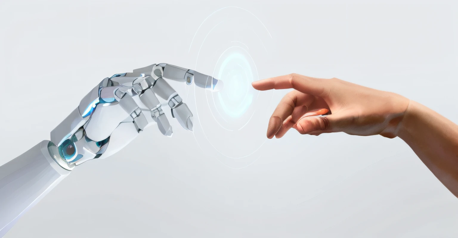 a close up of a person's hand touching a robot's finger, asset on grey background, telepaths, unconnected, website banner, human evolution, gui, shaking hands, cdx, goldsrc, connected, samsung smartthings, anthropomorphic _ humanoid, merged machima