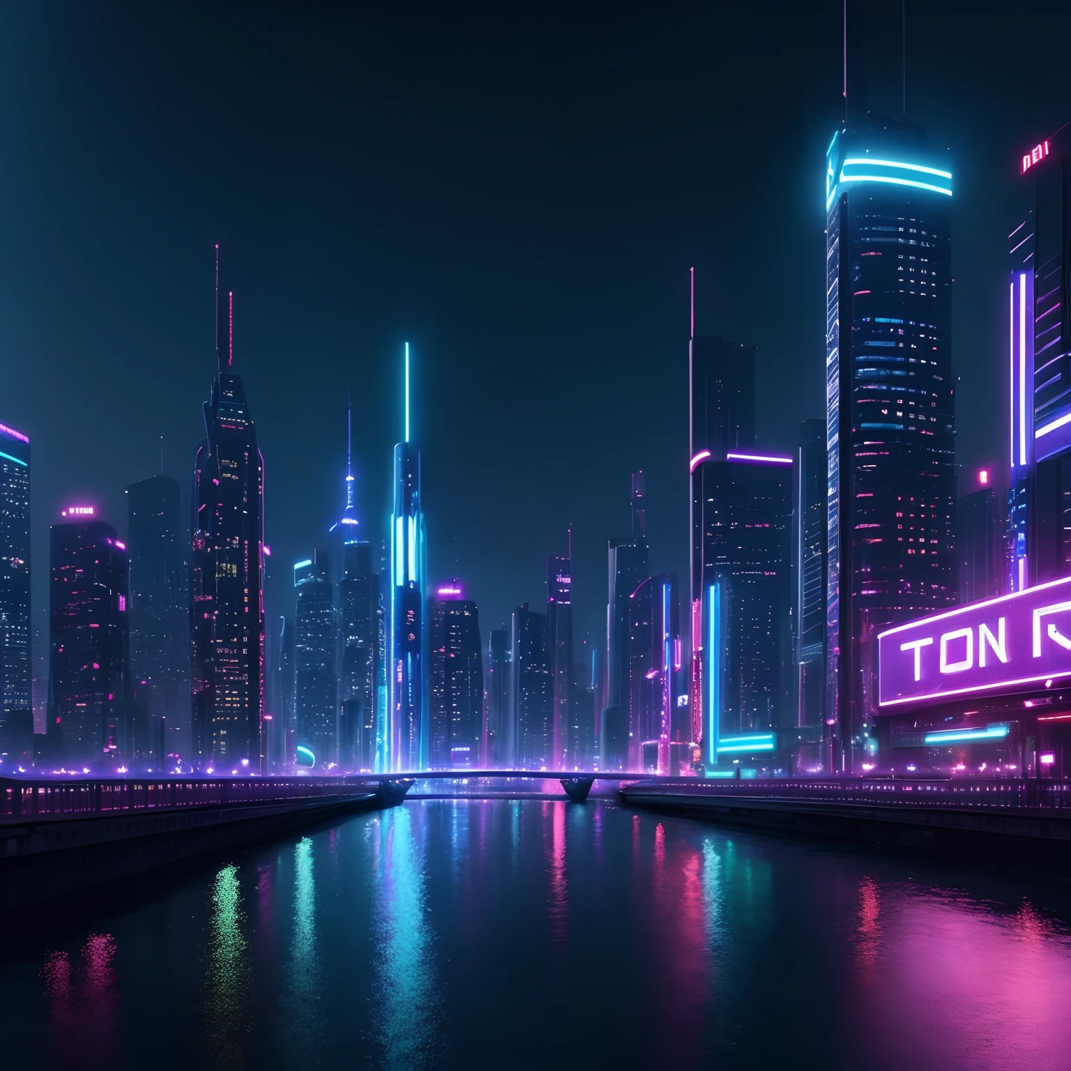 (Best Quality,8K,Realistic:1.37),neons,The sheen,shiny,tron,A city scape