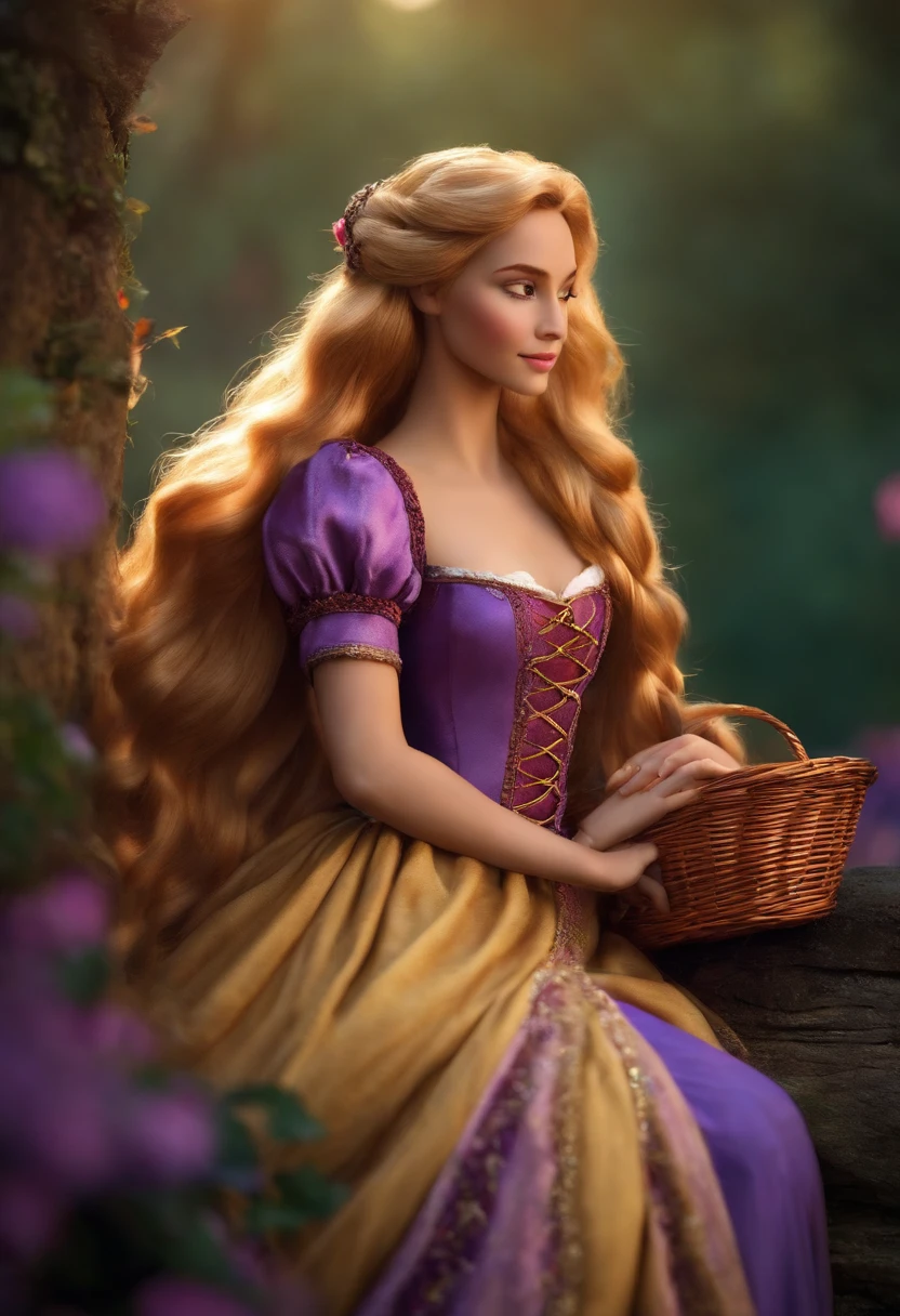 Rapunzel como uma personagem de Enrolados