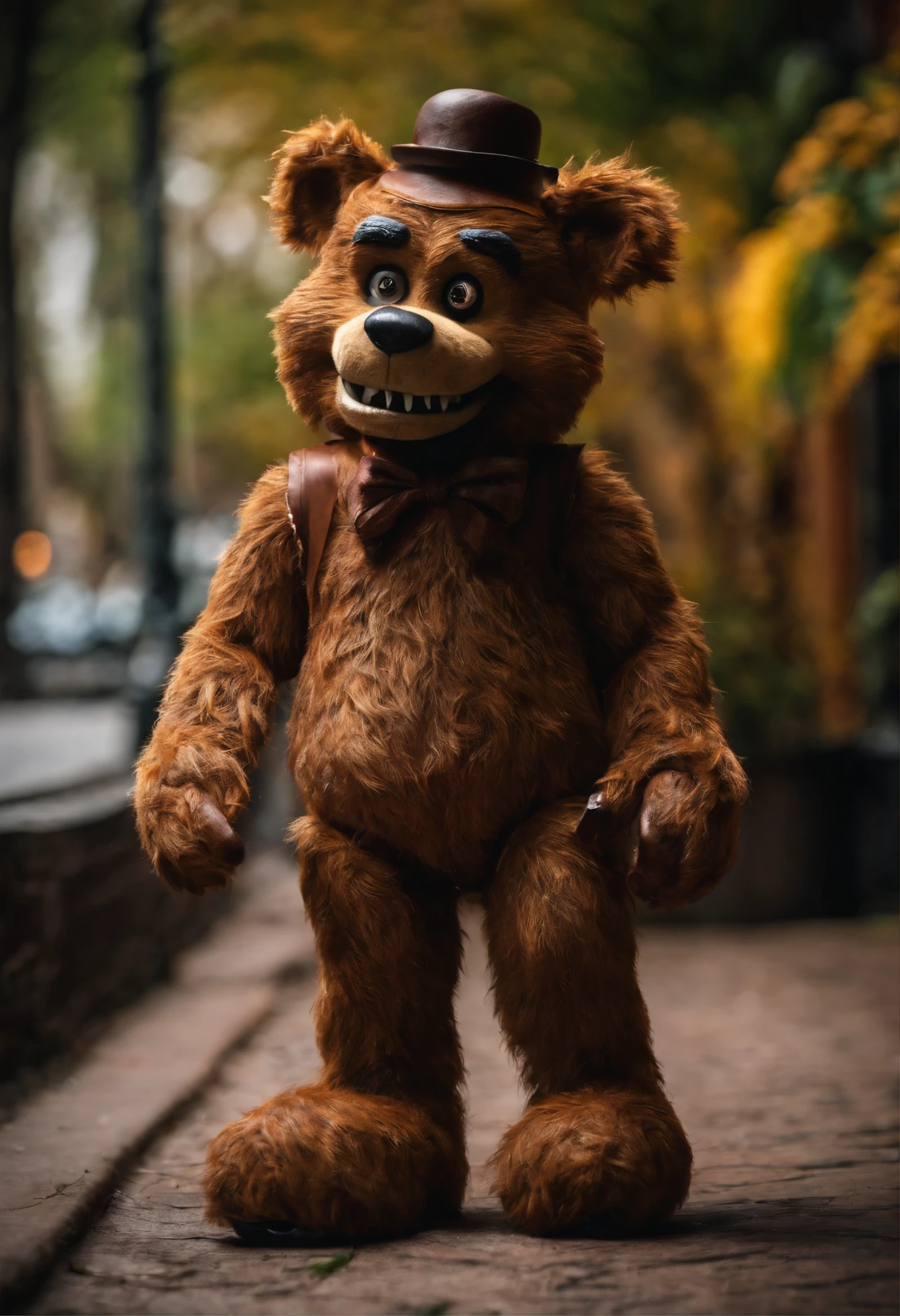 Freddy Fazbear , furry stomping on you