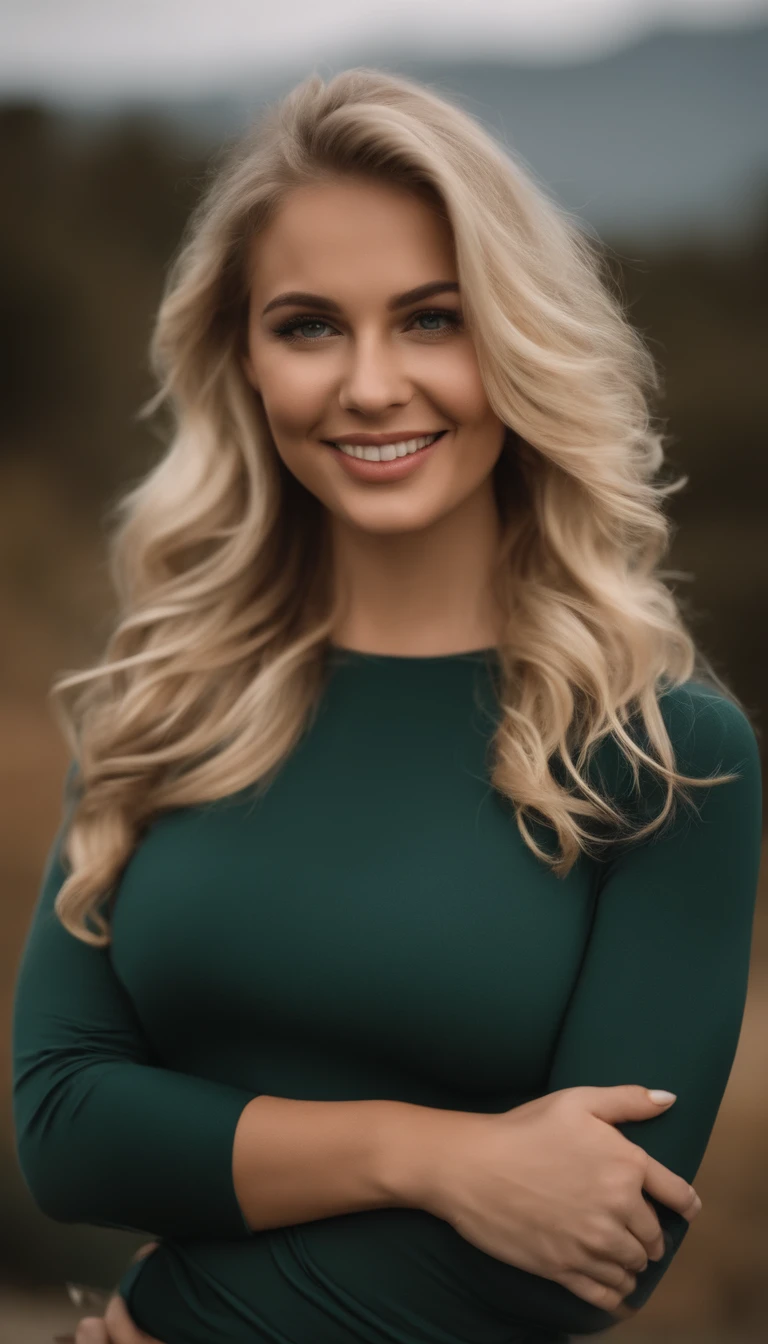 Front image of a 25-year-old European woman, Auf die Kamera zeigen, blondes Haar, Smileing, (Erstaunliche Hautdetails: 1.4), (natural skin: 1.2), (poren: 0.6), Schminke, (Detaillierte Augen: 1.2), big boobs, gym, ass, half naked