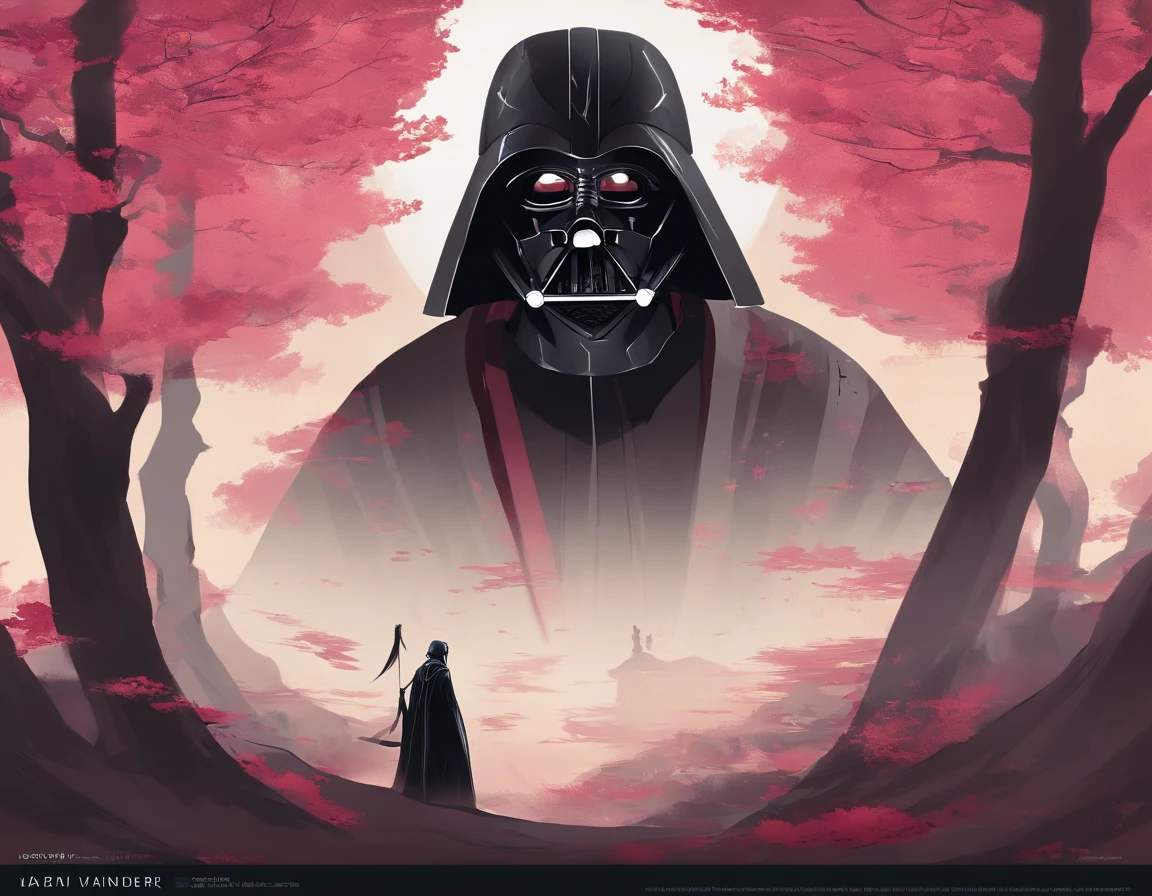 Darth Vander,UKIYO-E 3D Render