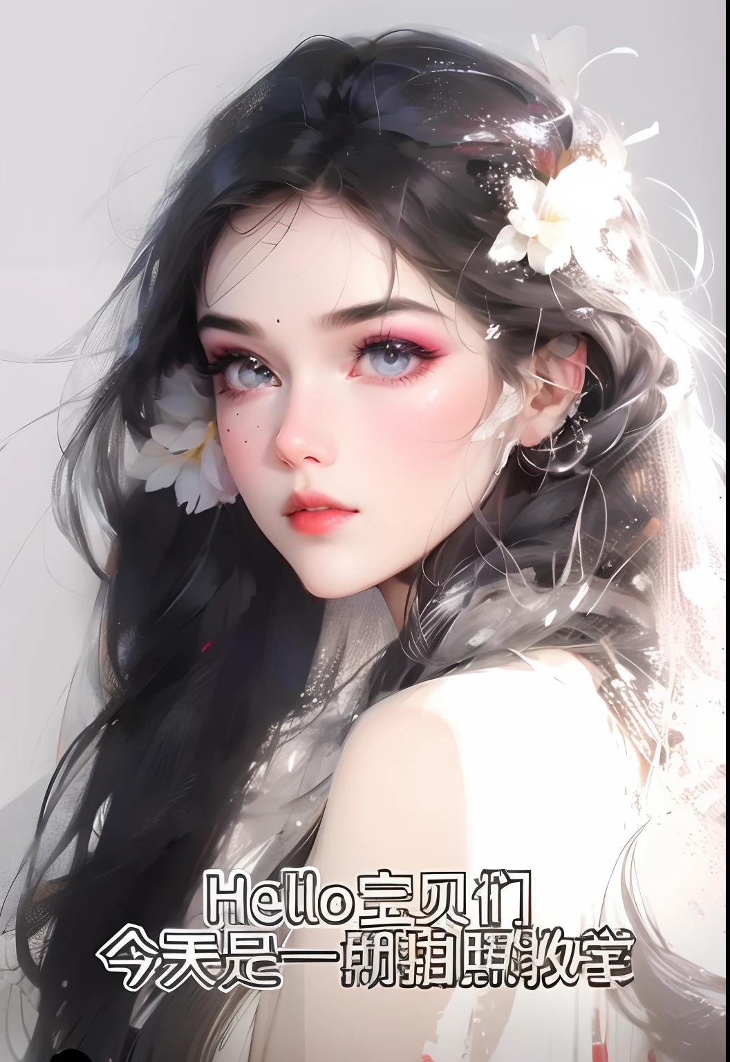 Beautiful facial features,Multi-color