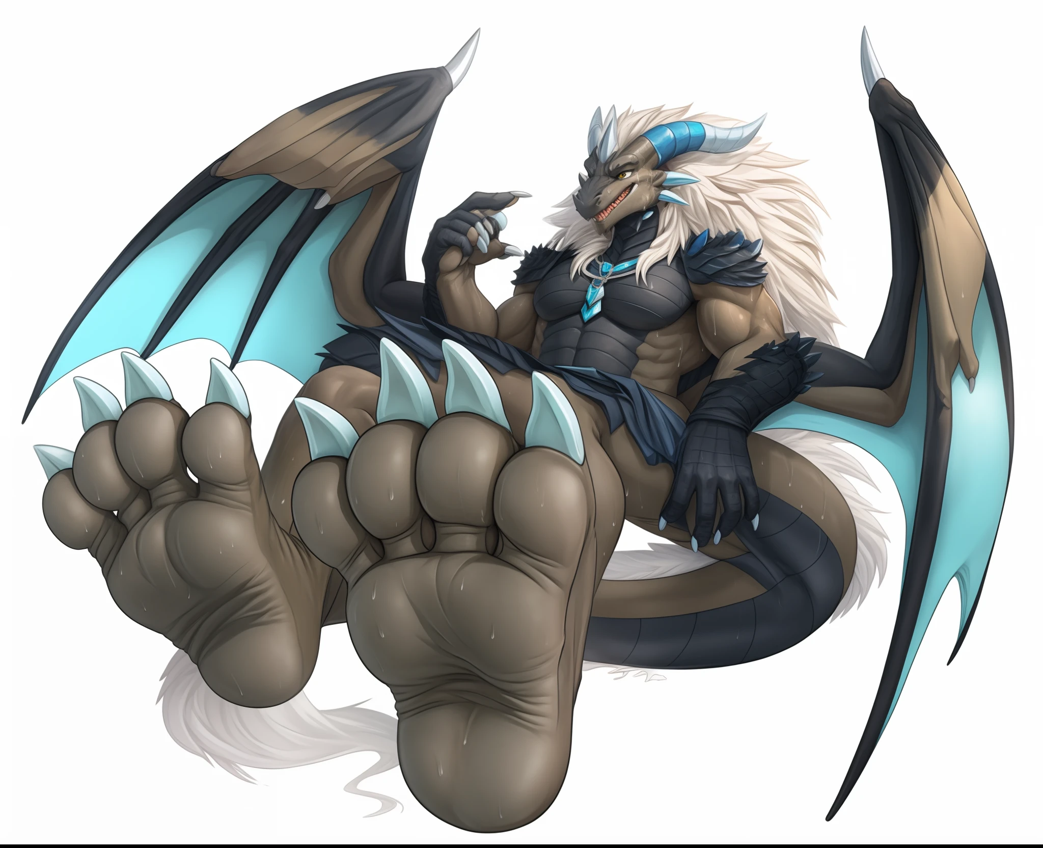 (By blackfox85), e621, species:((living inflatable)):legiana, male, feet, ((big feet)), (((large feet))), massive feet, hyper feet, countershade feet, standing, communist dictator, communist uniform, high rank general, 4 toes, 4 big toes, 4 long toes, 4 large toes, ((plantigrade)), penis, balls, big penis, big balls, large penis, large balls, hyper penis, hyper balls, long penis, holding penis, touching penis, hand on penis, overinflation, inflation, nipple outline, padded soles, soles, big soles,