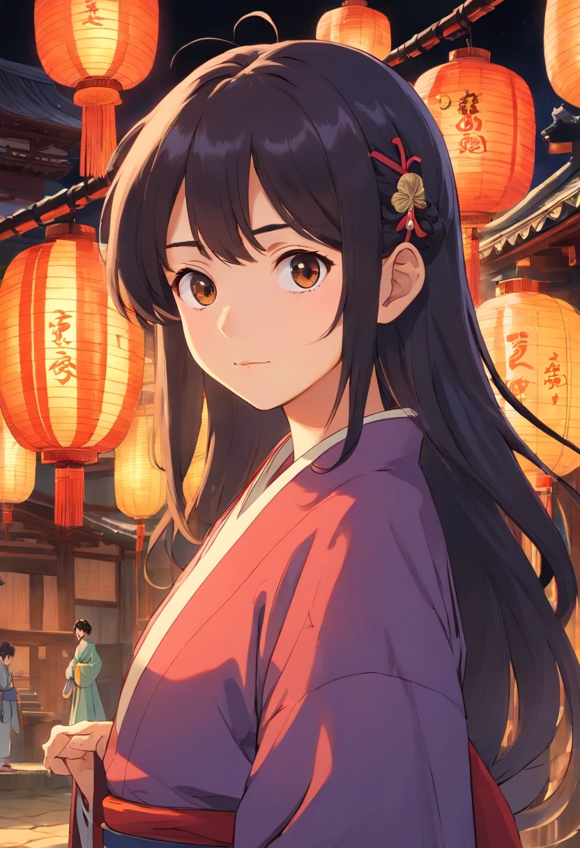 japanes　２０age　Beautie　Heian period　A dark-haired　attendance　A sexy