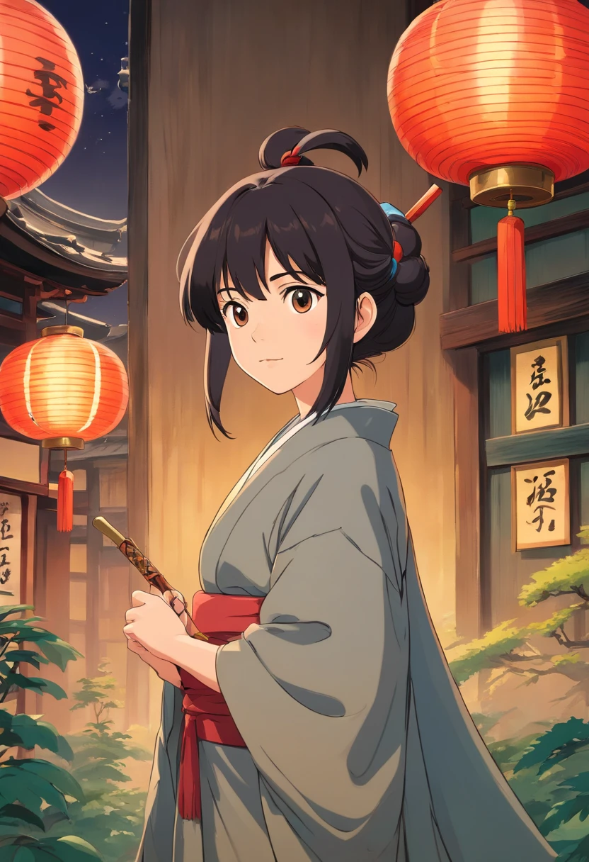 japanes　２０age　Beautie　Heian period　A dark-haired　attendance　A sexy
