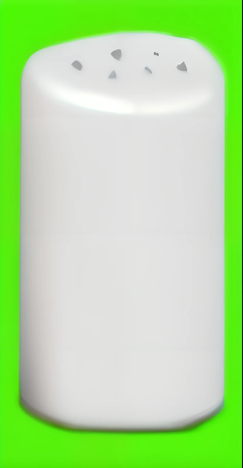 all white cartoon salt shaker, white cilinder, plastic