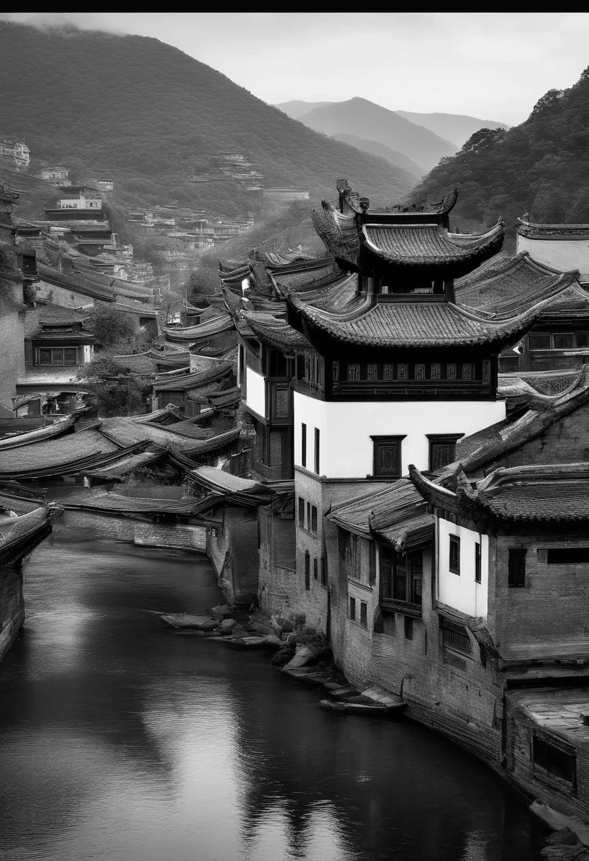 fenghuang,Minimalist,Black lines,white backgrounid