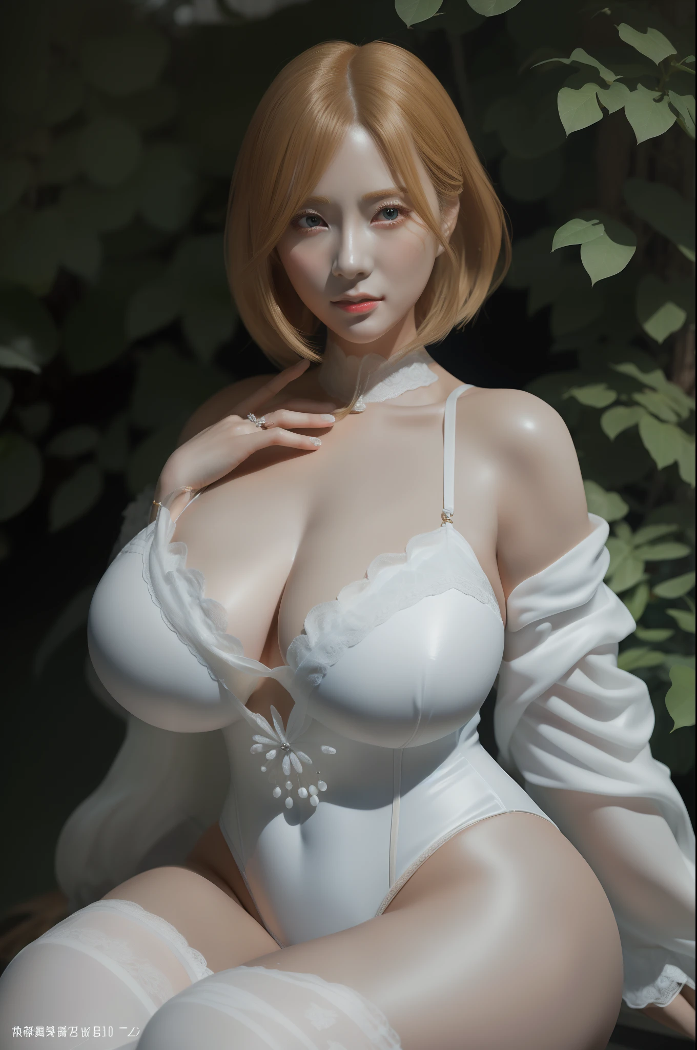 (masterpiece:1.3), (High resolution:1.1), Detailed beautiful face, Detailed beautiful, (huge breasts, gigantic breasts:1.4, a close up of a woman in a white lingerie posing for a picture, guweiz masterpiece, guweiz, seductive anime girl, beautiful alluring anime woman, hyper realistic anime, pale milky white porcelain skin, photorealistic anime girl render, artwork in the style of guweiz, hyperrealistic full figure, photorealistic perfect body, porcelain white skin