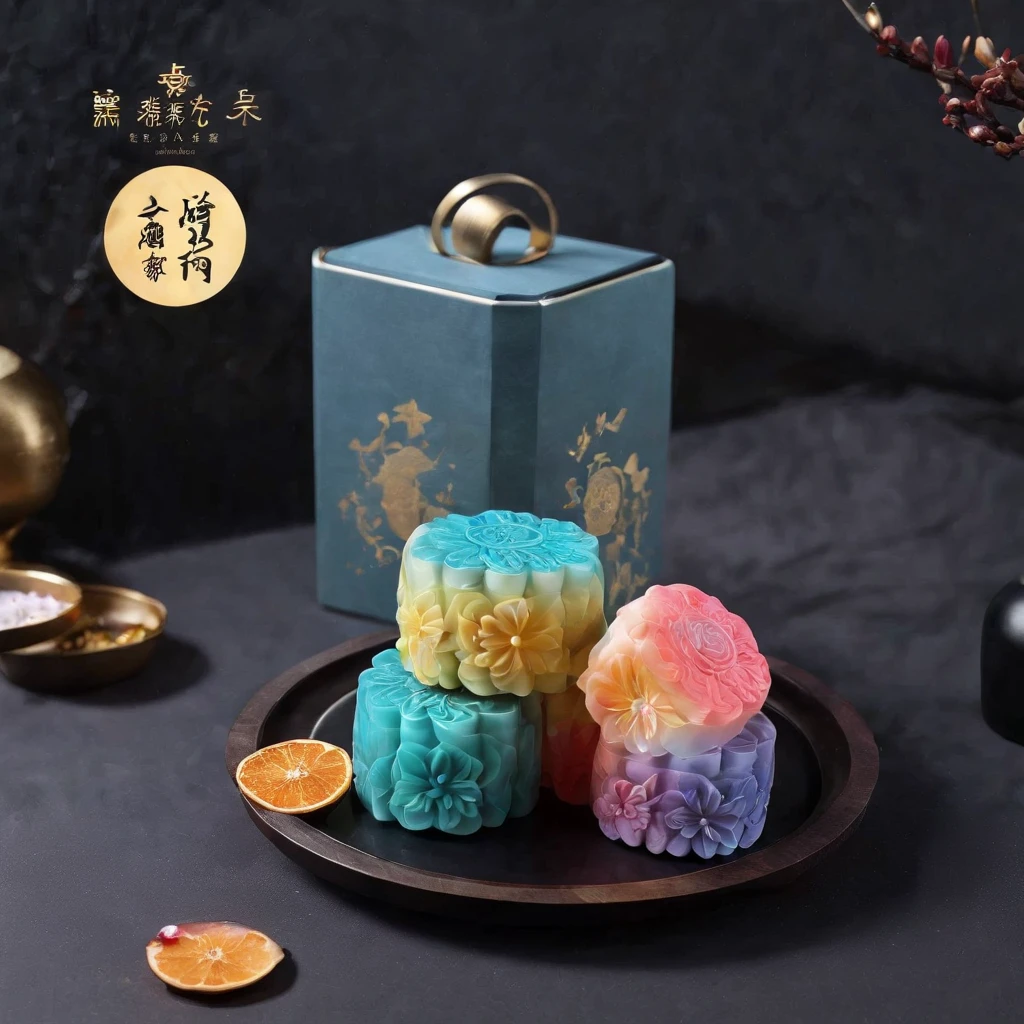 (tarot cards:1.5,rotary symmetrical),(tmasterpiece),(ultra - detailed:1.3),best qualtiy,(glittery:1.2),(dreamworld:1.4),((Crystal mooncakes,Ice skin mooncakes)),(The moon is empty),Crystal clear mooncakes,the night,Skysky,moon full,colored flowers,black tea,Cute little bunny、sweet osmanthus、Moon Sky,vibrant with colors,brightly,1.4x realism,Hyper-detailing,hyper HD,It is displayed in this beautiful scene,(The is very detailed,reasonable design,Clear lines,High- sharpness,tmasterpiece,offcial art,movie light effect,4K)