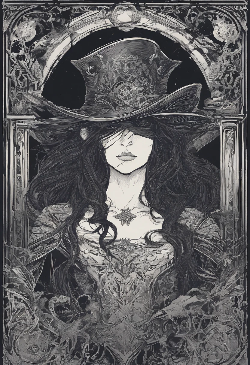 1 homem, adulto, bonito, homem, cabelos pretos, HOMEM, olhos finamente detalhados, retrato, olhando para o espectador, solo, rosto detalhado, (bloodborne horror), palido, black dark and rough leather clothes, gothic scenario, discretion, disguised, noite, sombras, mistborn, (dutch angle), boca fechada, pele branca palida, undead, renascido, revenant, olhos azuis brilhantes, olhos brilhantes, OLHOS BRILHANTES LUMINOSOS, homem de cabelo longo preto, cabelo preto, Cabelos longos amarrados, com um olho azul brilhante com veias negras, Use uma jaqueta preta longa, Like a blood hunter, Nas costas, ele carrega uma espada, He is engulfed in flames and is fighting various monsters of the night., encarnando uma dura batalha para proteger Barovia e seus habitantes. Anime dos anos 80 ainda, retro fashion, Dungeon and Dragons Personagem Dark Fantasy Arte Digital Muted Pastel Colors, muted retro colors, CRT TV Screen por Tsukasa Hojo e Toshihiro Kawamoto -