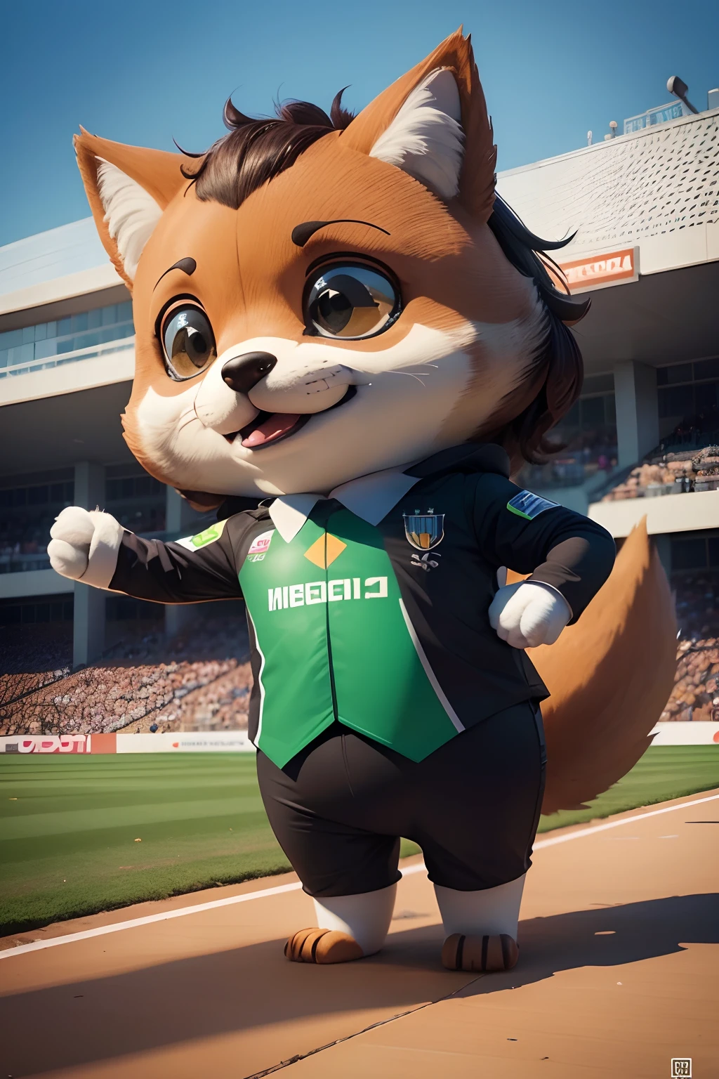(melhor qualidade), mascote corporativa do iscam