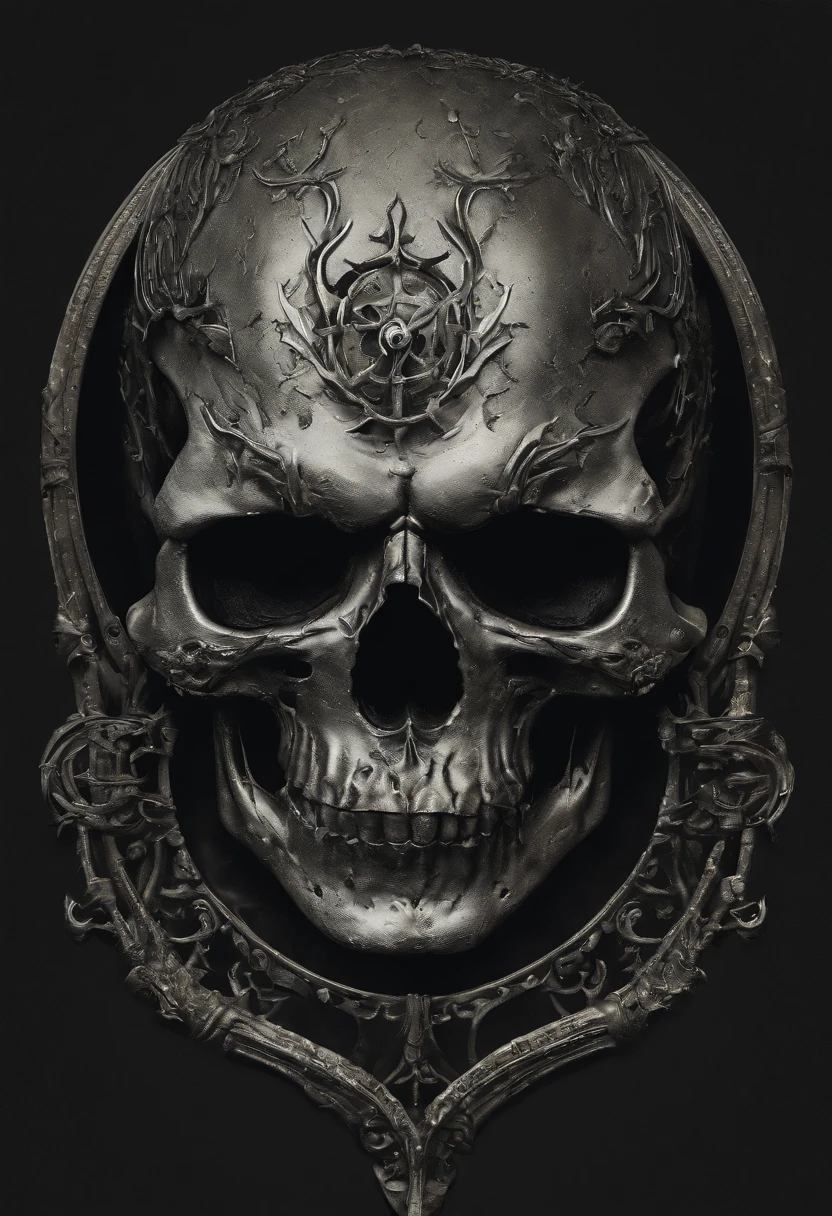 (RAW Photo, Best Quality), (Realistic, Photorealistic Photo: 1.3), Best Quality, Highly Detailed, Masterpiece, Ultra Detailed, Illustration, ghost rider, burning skull, black ripped jacket, ripped black jeans, black shoes, epic background, standing like ghost rider, upper body, ghost riders costume, Best Quality, Extremely Detailed CG Unified 8k Wallpaper, Ink, Amazing, badass look, portrait, close up (skull texture), intricately detailed, fine details, hyperdetailed.