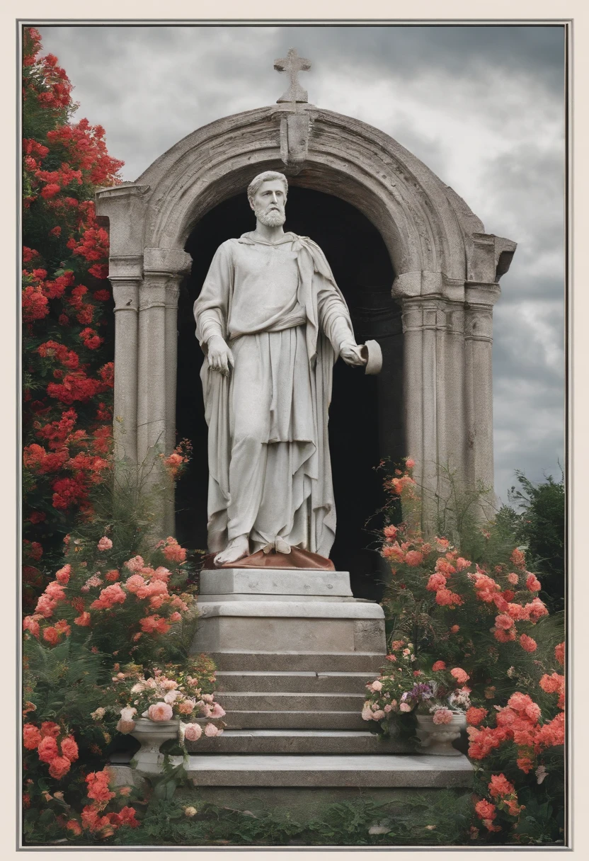 stoic man buried