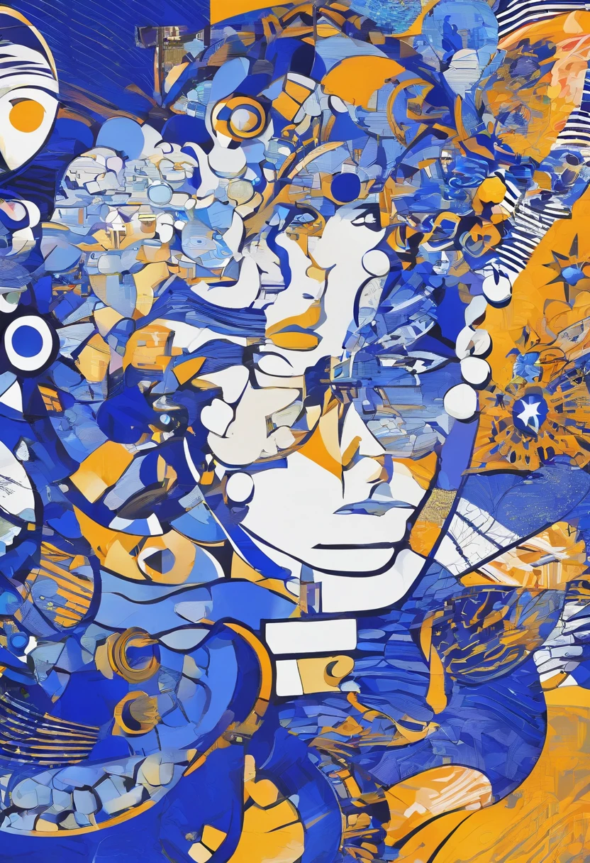 Convey the wisdom and truth of Lapis Lazuli through a high-resolution, close-up image against a pure white background. Ensure a 4K realistic aesthetic while emphasizing its communication-enhancing qualities