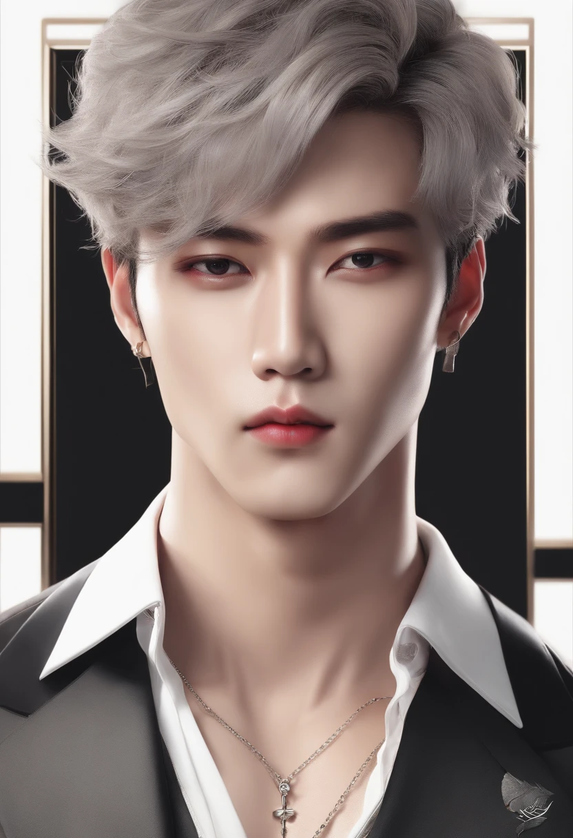 Asiate,realistisch,kpop idol, muscles