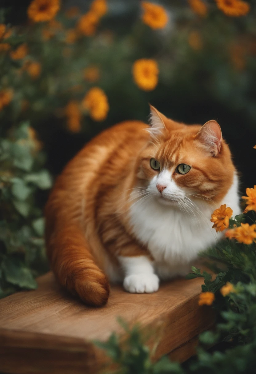 Cat in the shape of a loaf