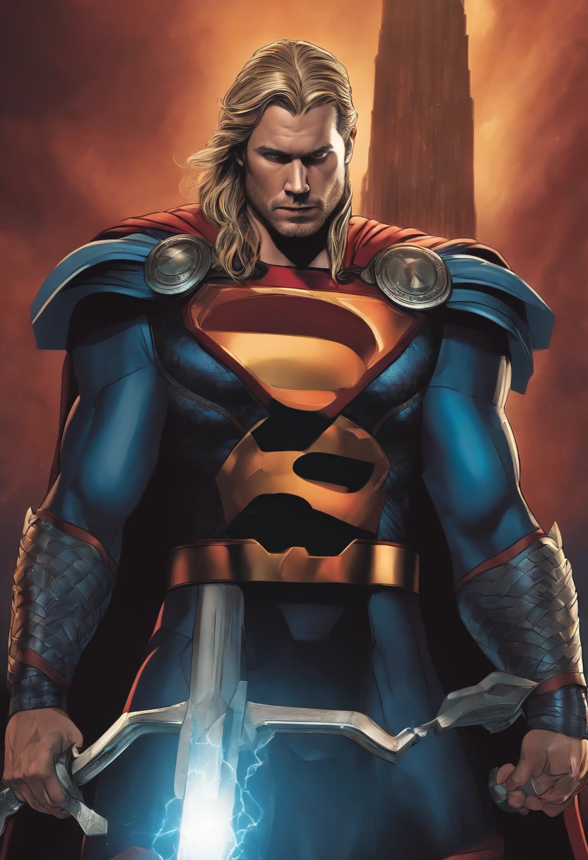 thor disfrazado de superman