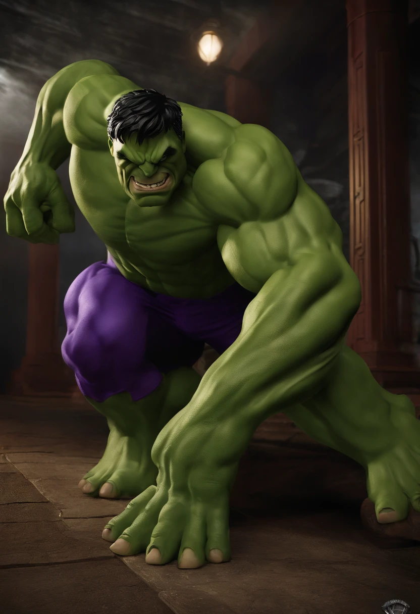 hulk disfrazado de batman