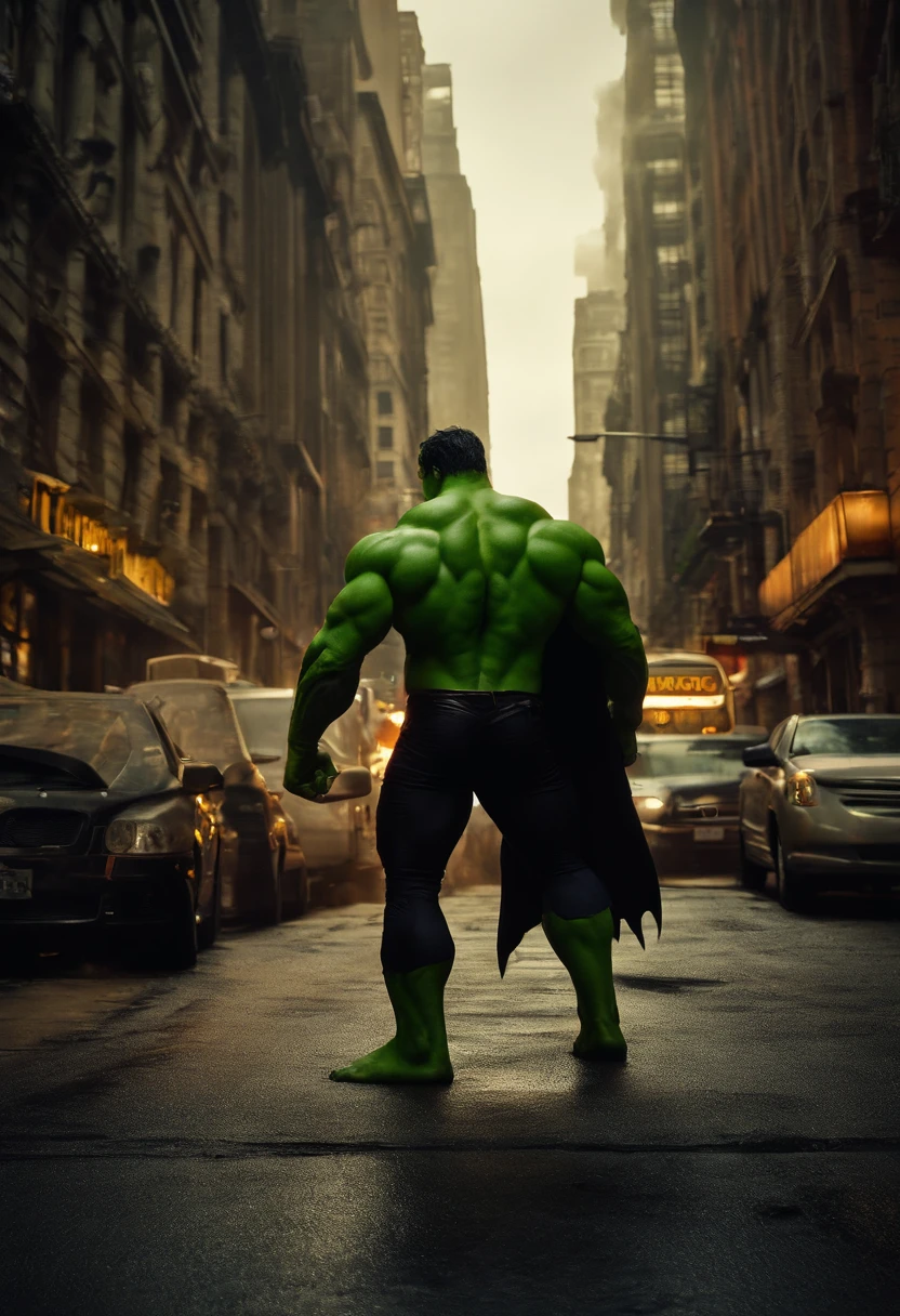Venom combined with The Hulk