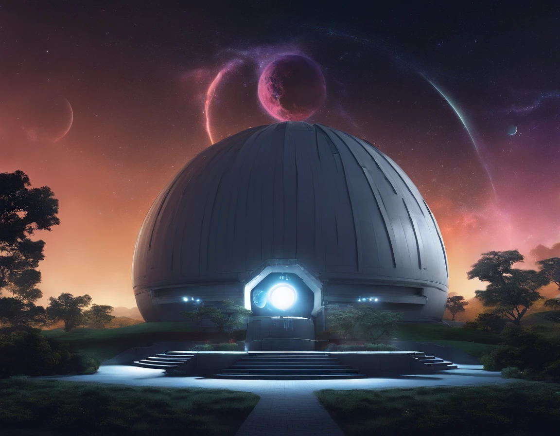 an award winning picture, RAW, Photograph magazine quality, photorealism, picture of a planetarium at night, you see the (planetarium: 1.5) and the epic sized (telescope: 1.3), many windows, some windows, are lit, the building stands on a grassy hill, the Planetarium is built in a Goth castle, the telescope comes out of one of the towers, its night time and its stormy, there is lightning in the sky, no moon, but many stars in the sky, dynamic background 16K, RAW, ultra wide shot, photorealism, depth of field, hyper realistic,
Waiting to start