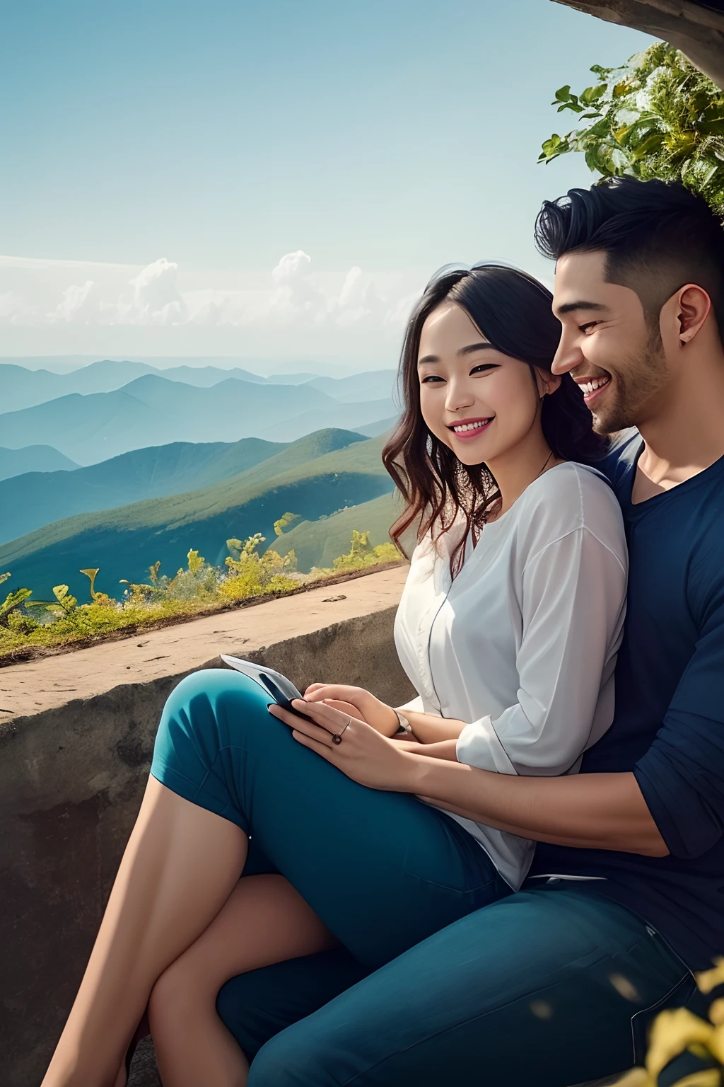 ChatGPT
In a world of chaos, I found solace in your smile. With every heartbeat, our love grew, transcending all, a timeless tale of two souls entwined.
