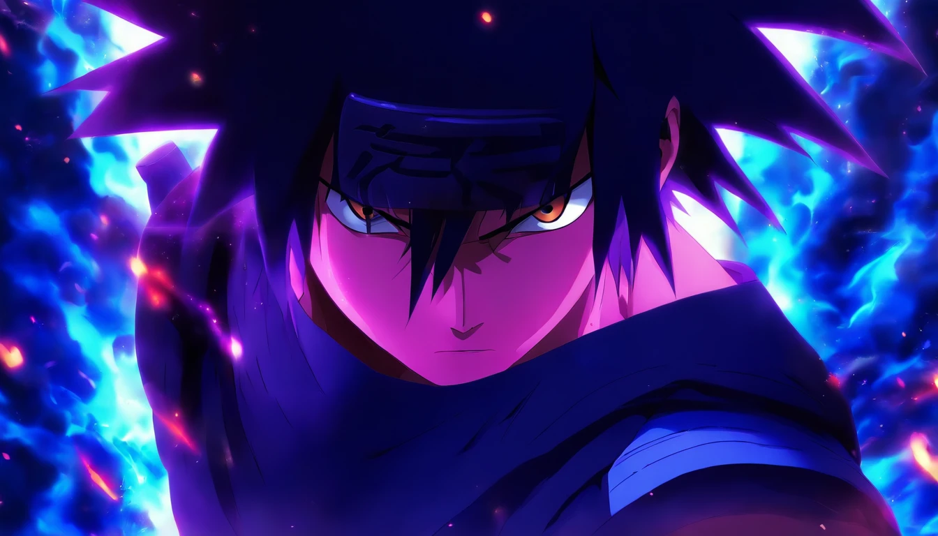 sasuke uchiha como um humano