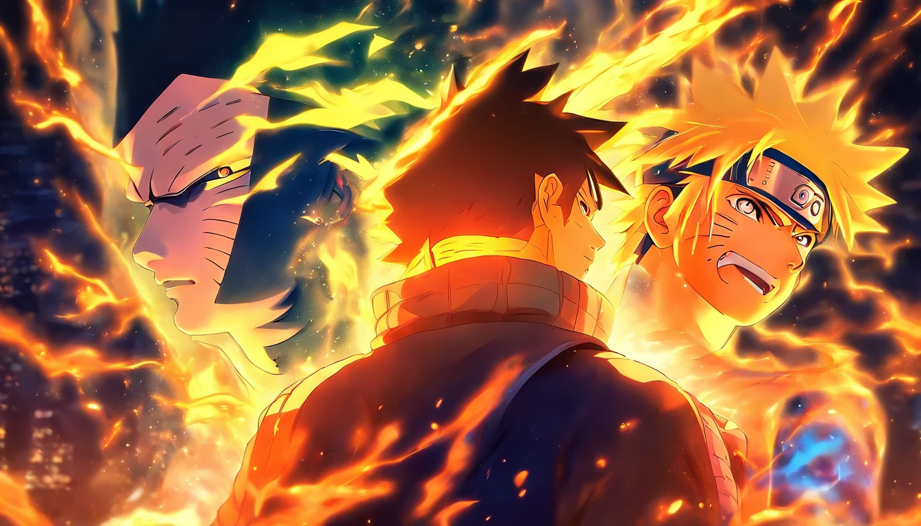 naruto e sasuke se beijando