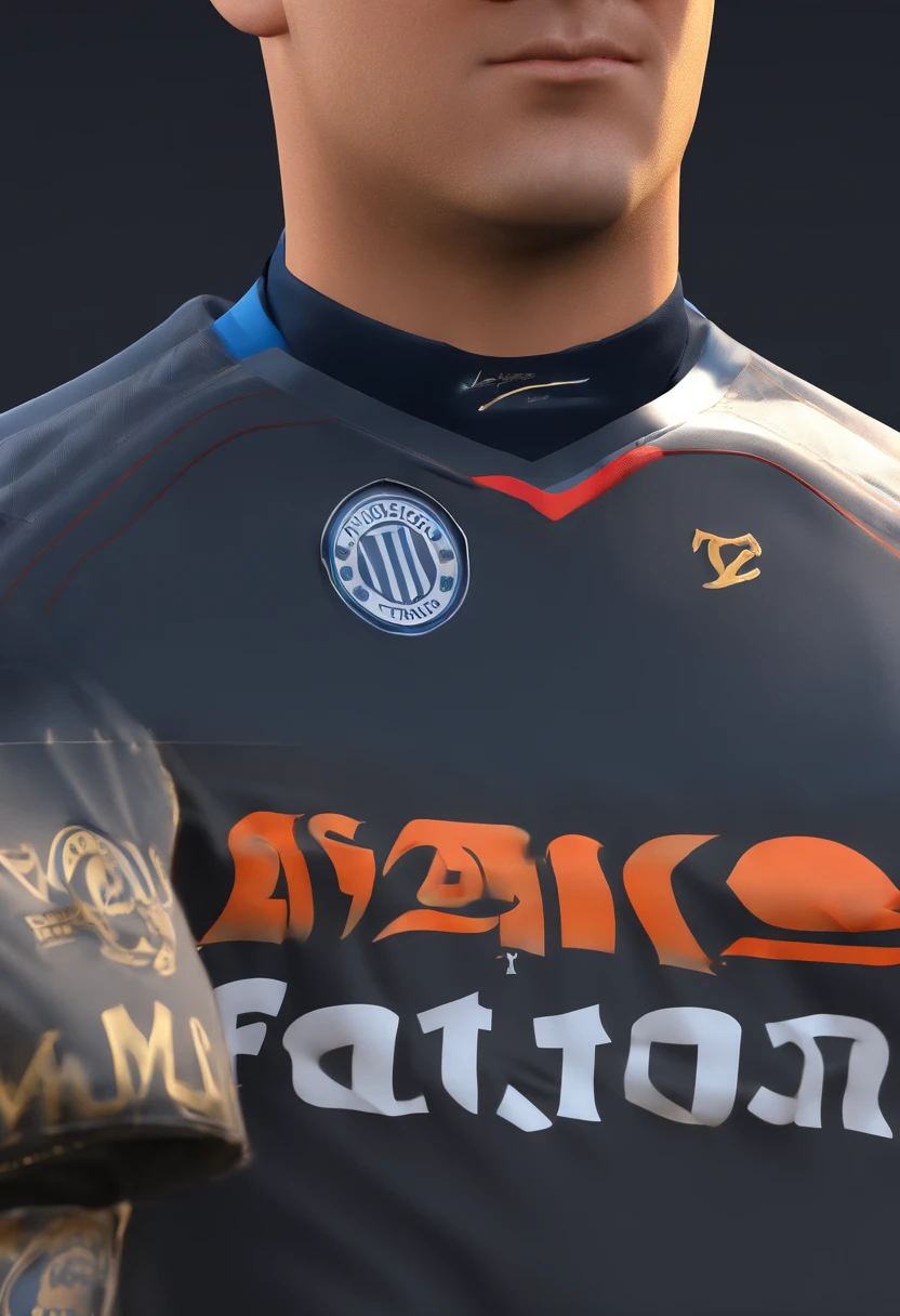 Camisa de times de futebol preta