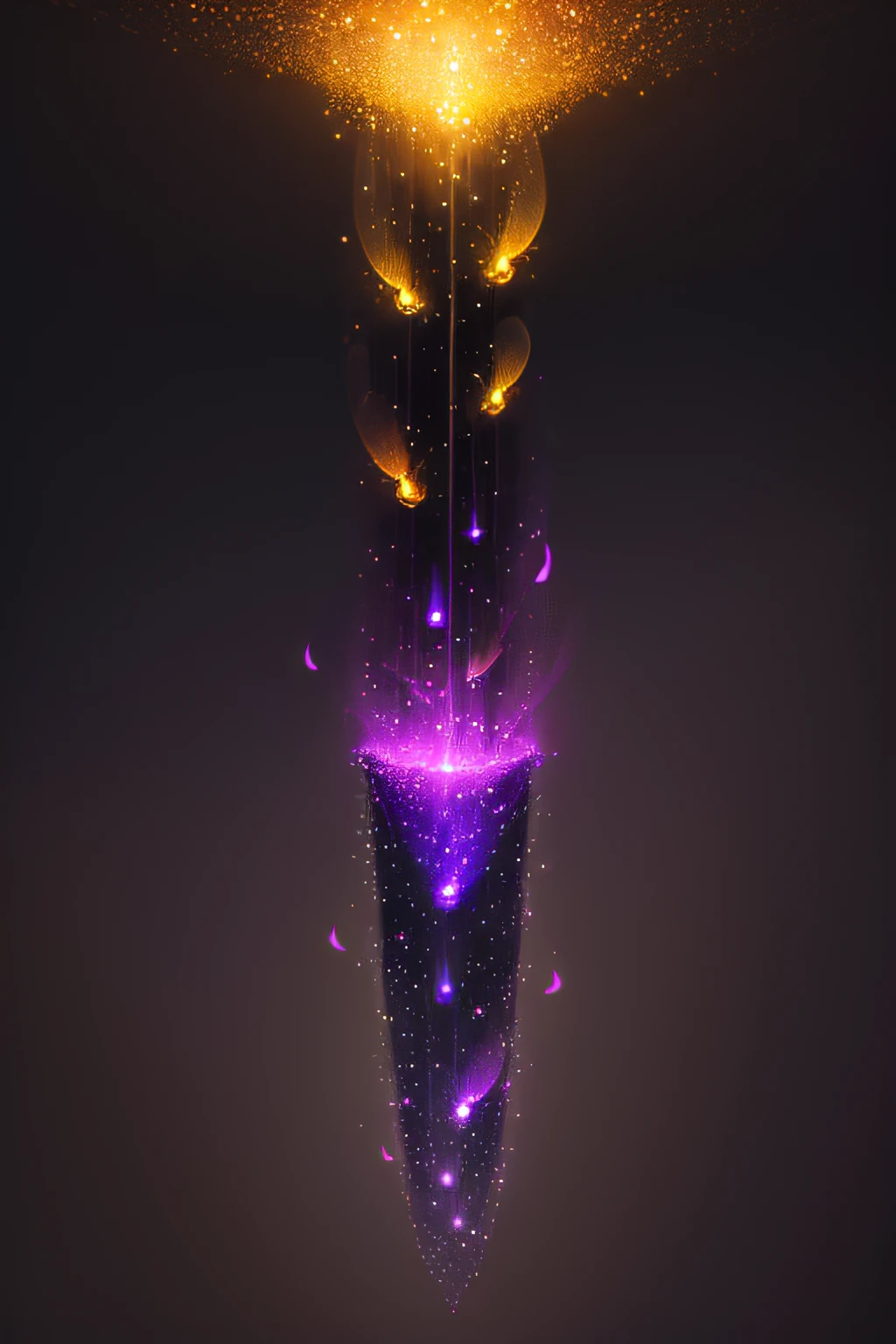 fireflies in the fog draw psychedelic form