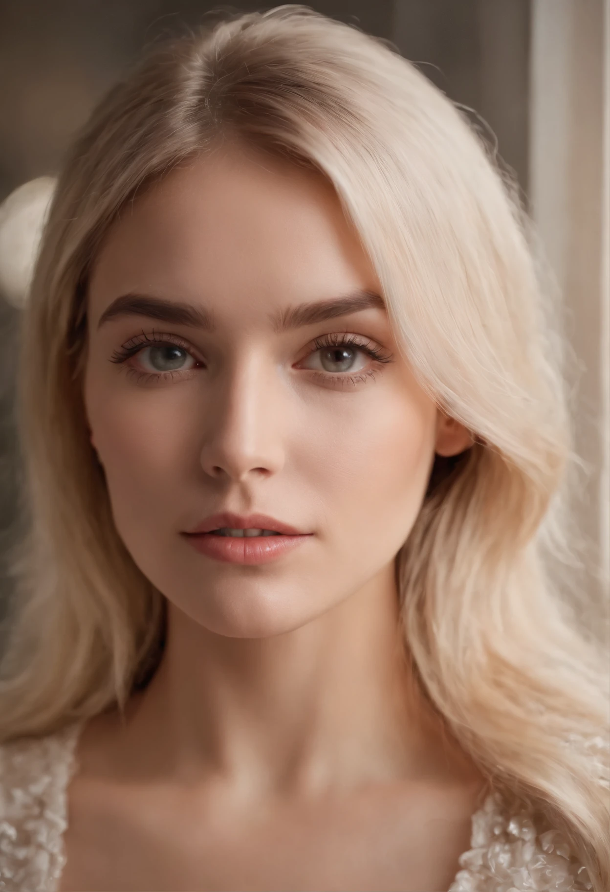Femme blonde influenceurs tik tok