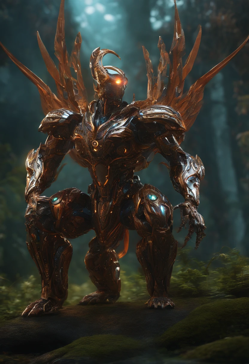 “Generate the most dangerous mythical cyborg creature as envisioned by AI”