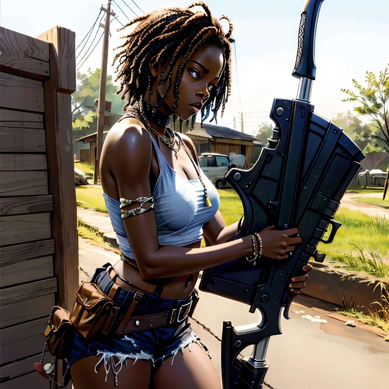 Michonne's pussy twd