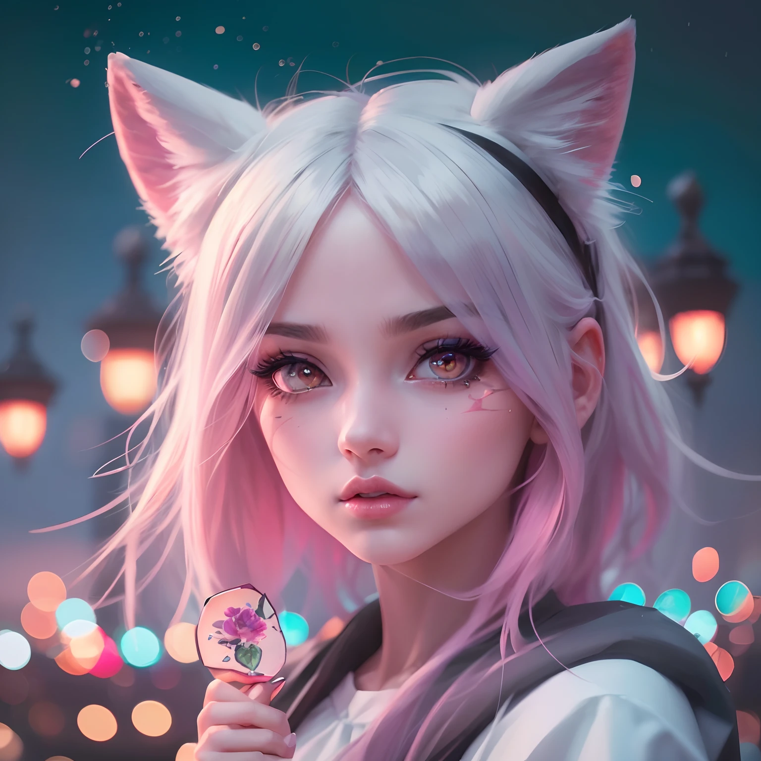 8k, realistic, ultra quality, beatiful girl, Stern anime girl, (Highest Quality, Amazing Details:1.25), cinematic lighting, unique, high-quality, very long hair, hair intakes, makeup, lipstick, eyelashes, ultra detailed eyes, ultra detailed face, ultra detailed lips, ultra detailed lipstick, ultra detailed makeup, 18 years girl, masterpiece, 8k