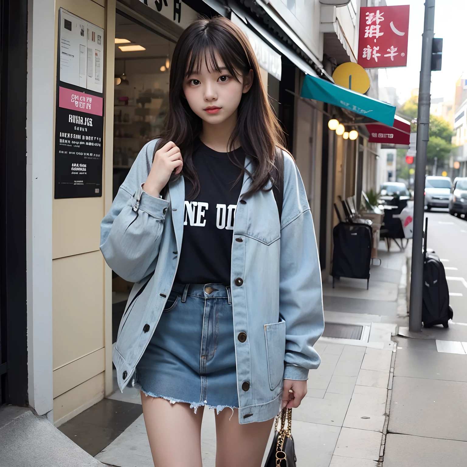 -yeld giFashionable clothes、Outing