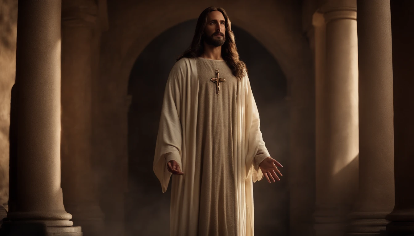 fullbody potret of jesus christus