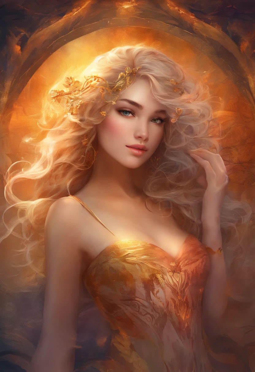 (naked body:1.1,big boobs:1.1),oil painting,realistic,studio lighting,vivid colors,beautiful detailed eyes,beautiful detailed lips,long eyelashes,curly hair,smooth skin,slim figure,confident expression,feminine pose,artistic background,soft lighting