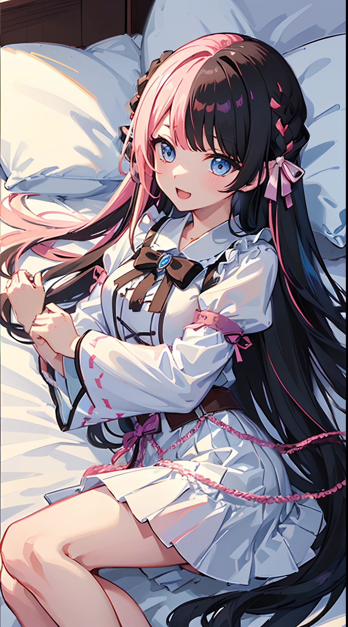 dress lift Transparent see-through yukata,wearing dress lift Transparent see-through japanese yukata, (a girl sitting on futon :1.5), (Japanese-style room, tatami, futon ,mattress, pillow:1.3),,((NSFW)) ((hentai))Long black hair Toddler girl 5 years old