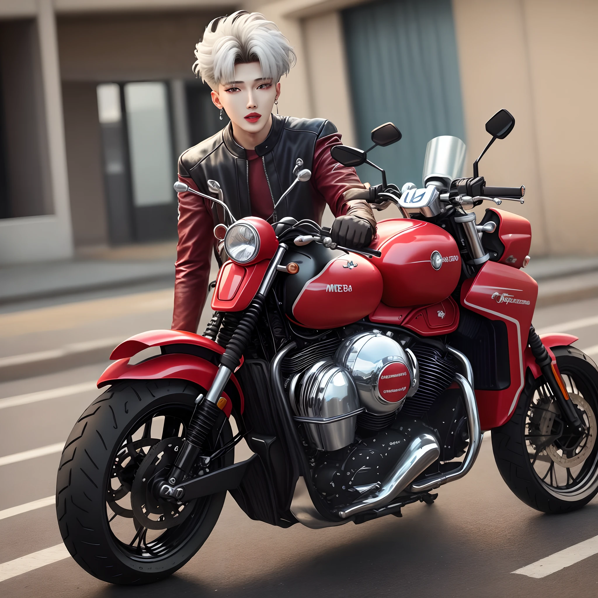 Mingi ateez motoqueiro